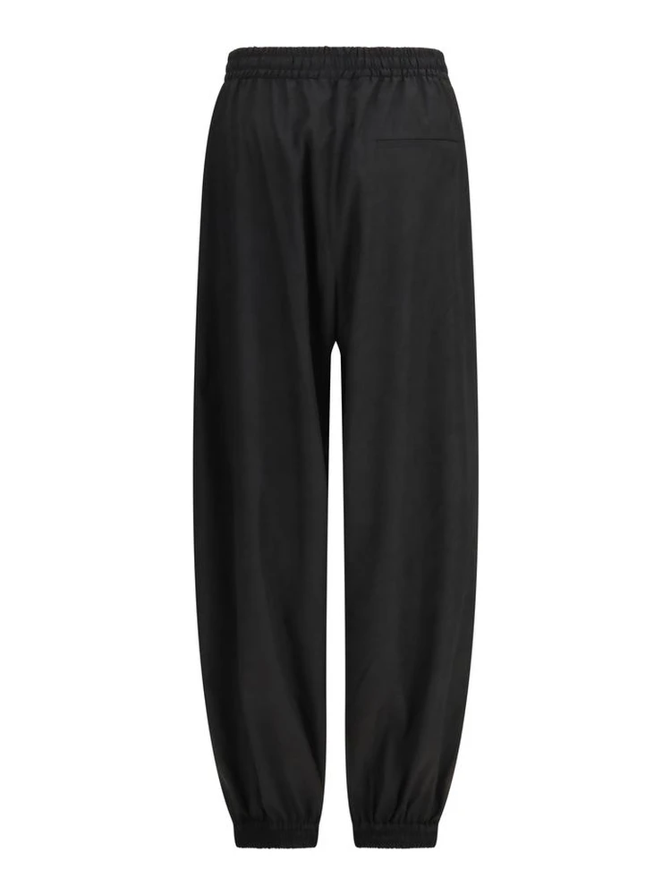 Black Polyester Joggers (Workout Pants) alternative