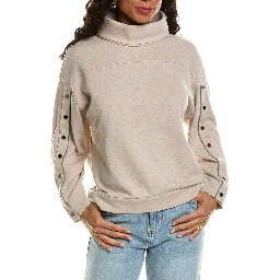 Beige Cashmere Sweatshirt