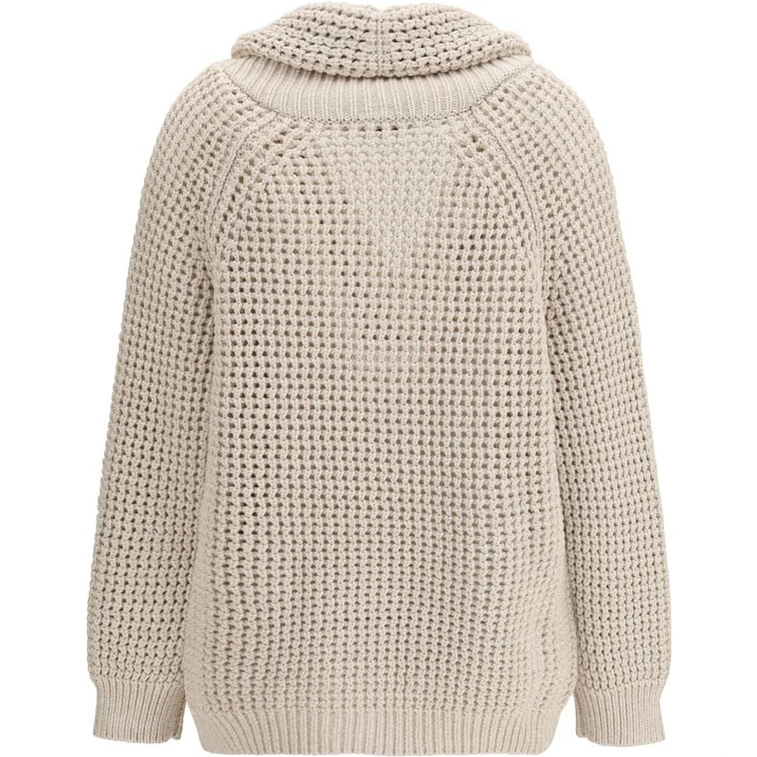 Cream Cotton Cardigan