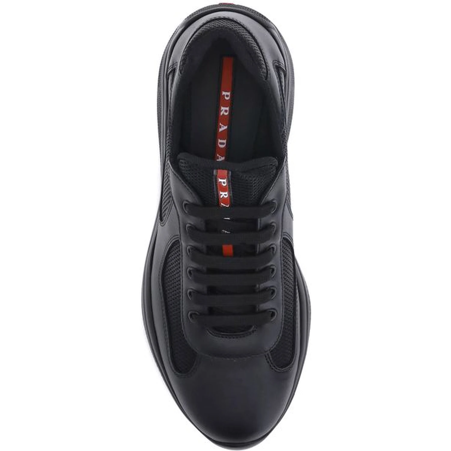 Black Calf Leather Bos Taurus Athletic Sneakers