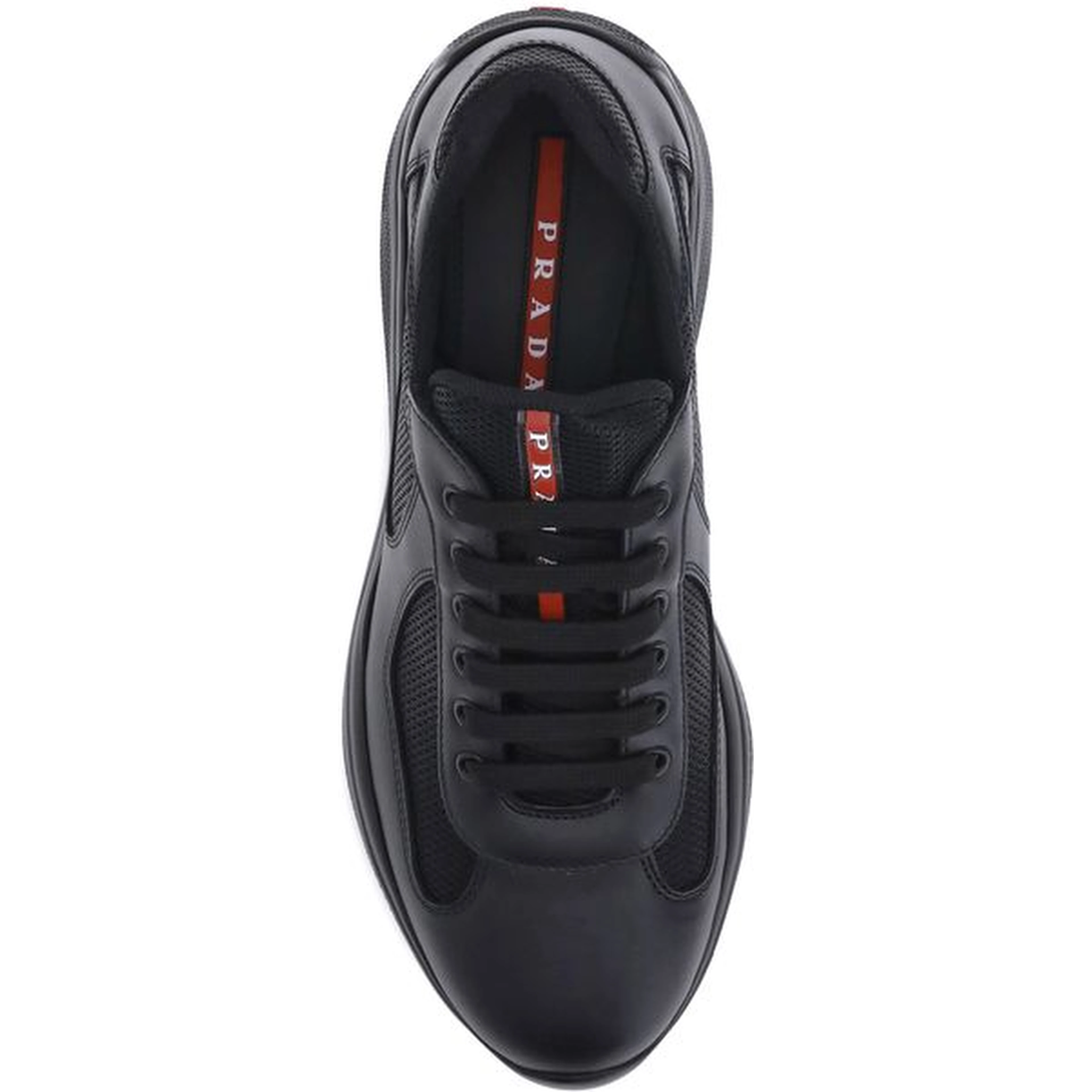 Black Calf Leather Bos Taurus Athletic Sneakers