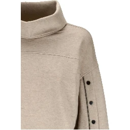 Beige Cashmere Sweatshirt