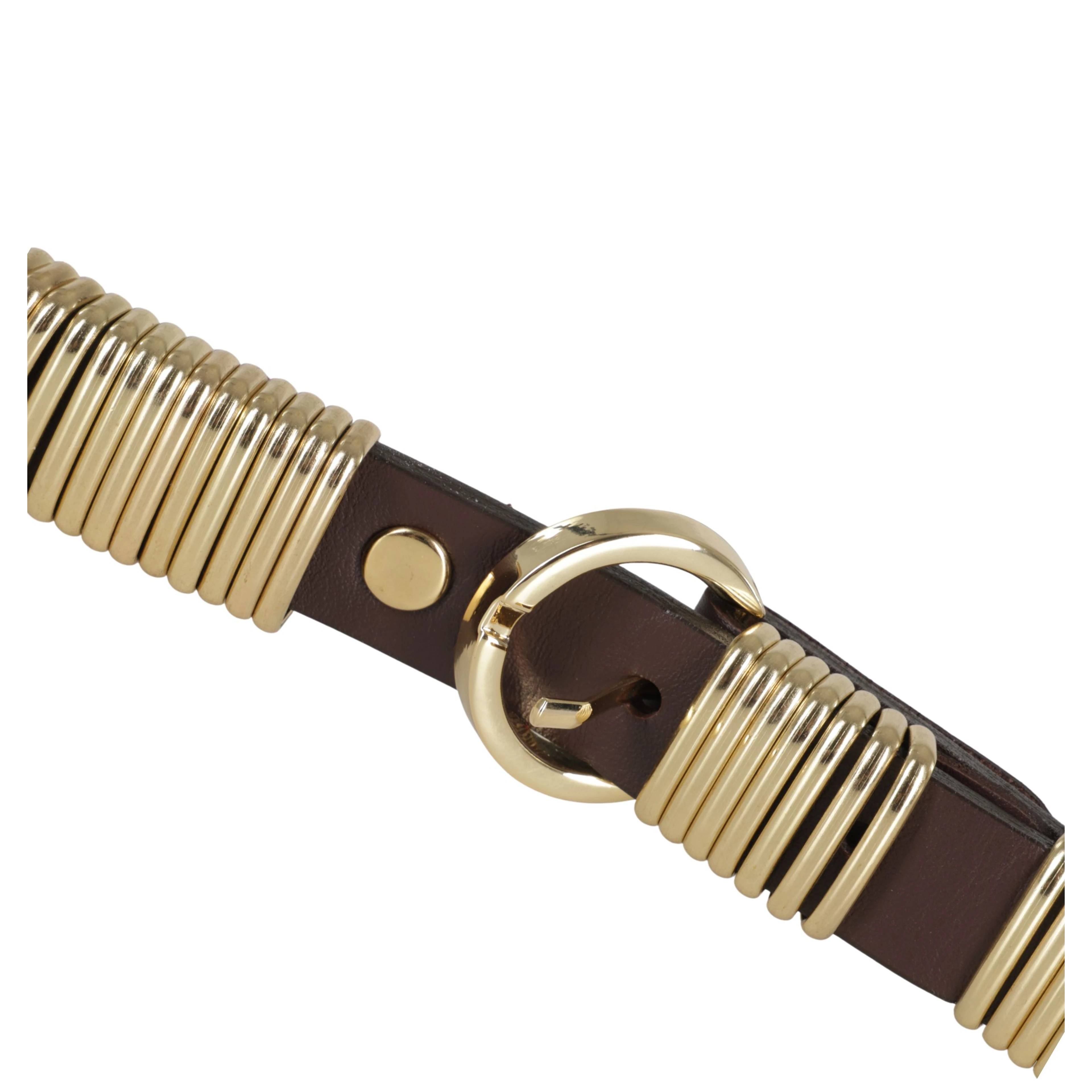 Link-embellished belt