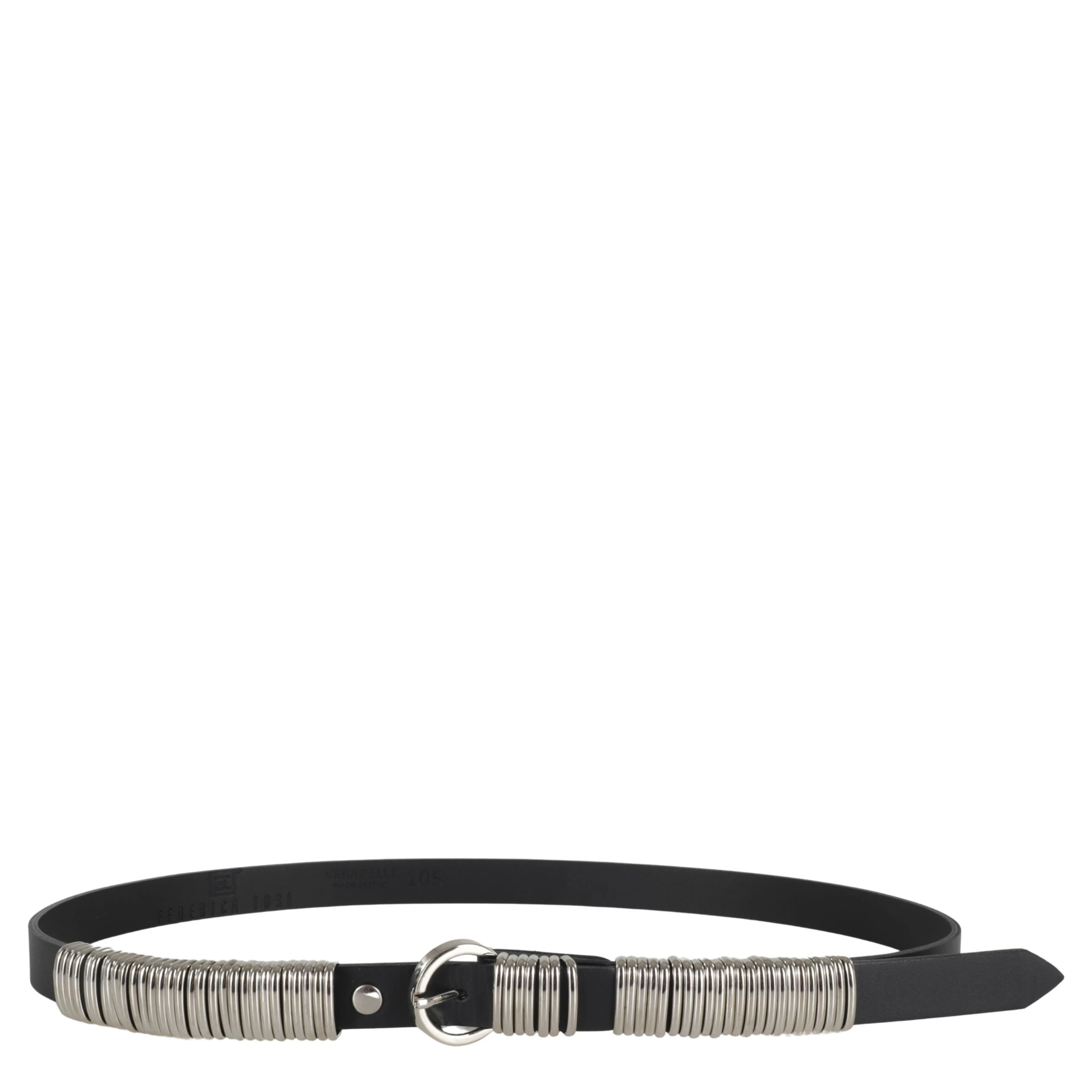 Link-embellished belt