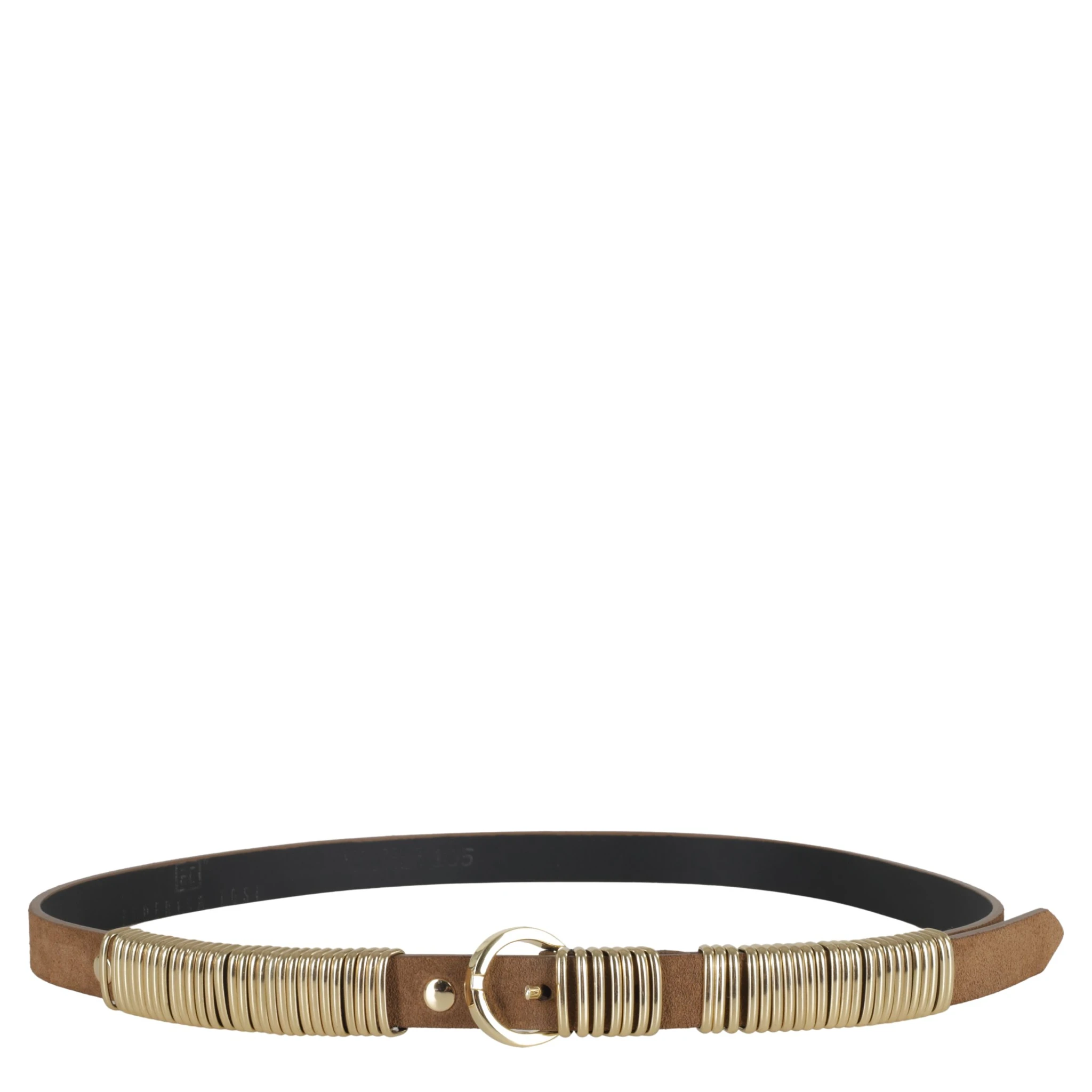 SUEDE RING BELT