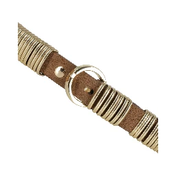 SUEDE RING BELT