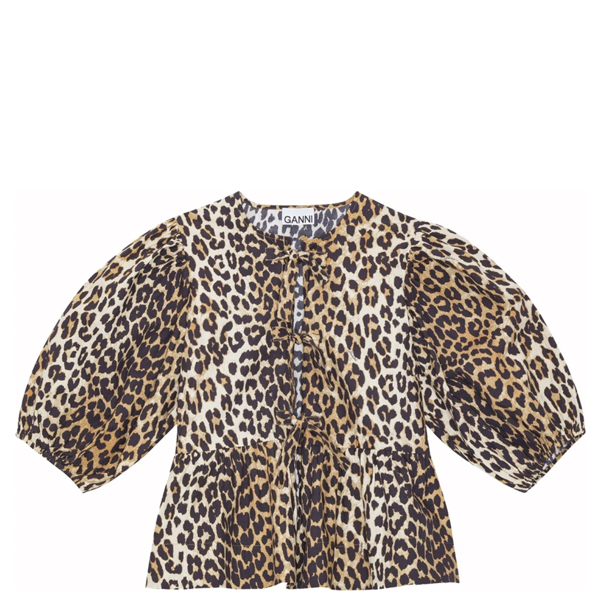 BLOUSE WITH "ANIMALIER" PRINT