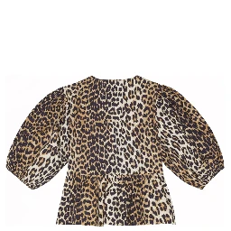 BLOUSE WITH "ANIMALIER" PRINT
