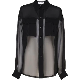 Black Silk Shirt