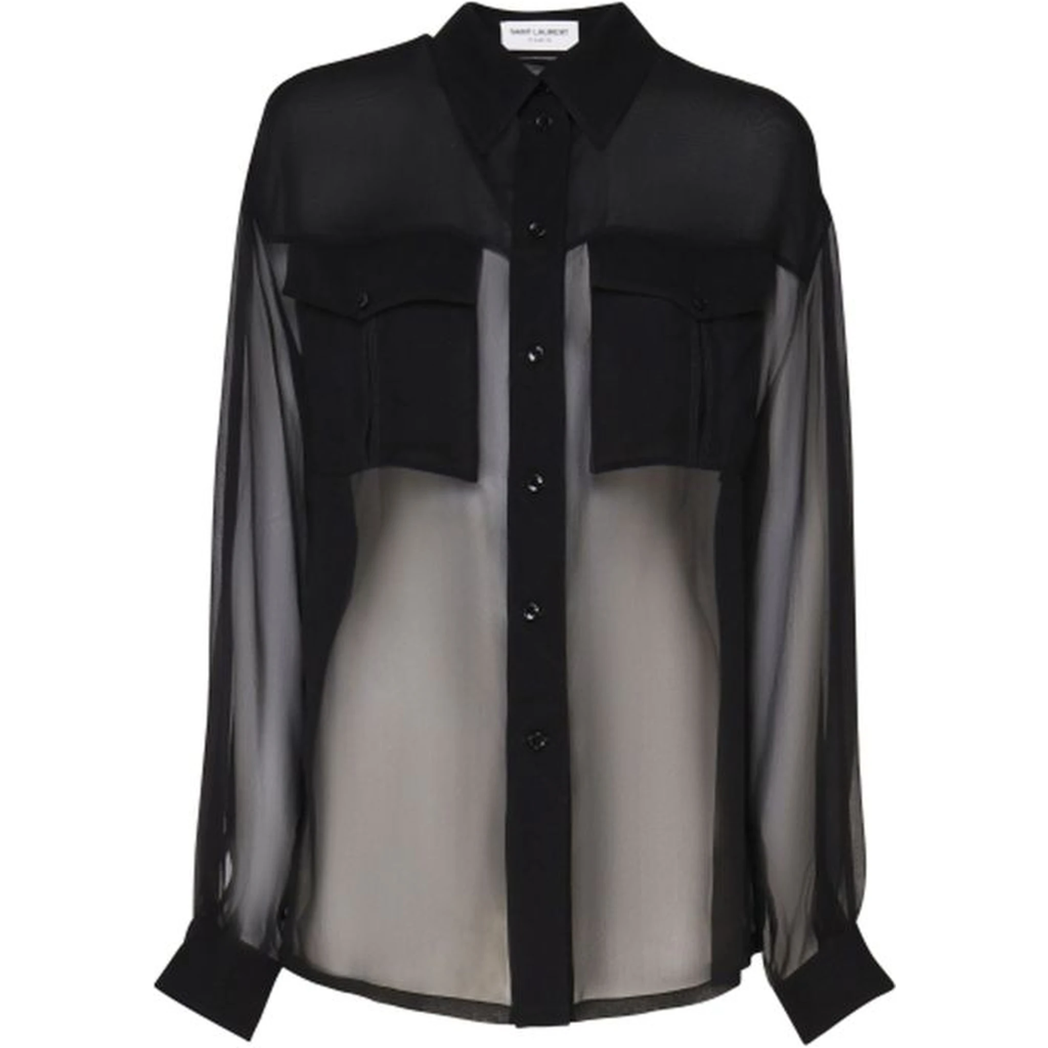 Black Silk Shirt