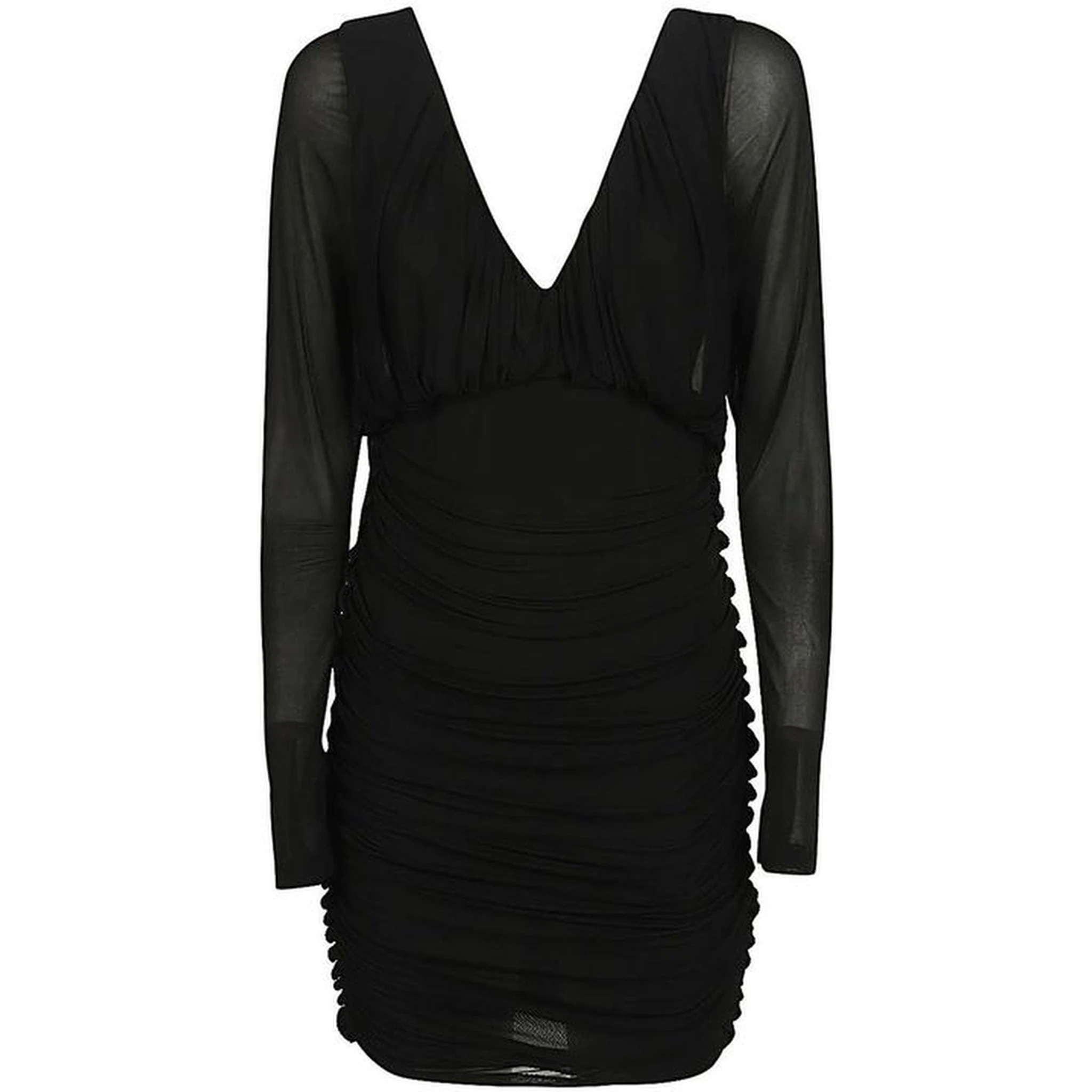 Black Viscose Cocktail Dress