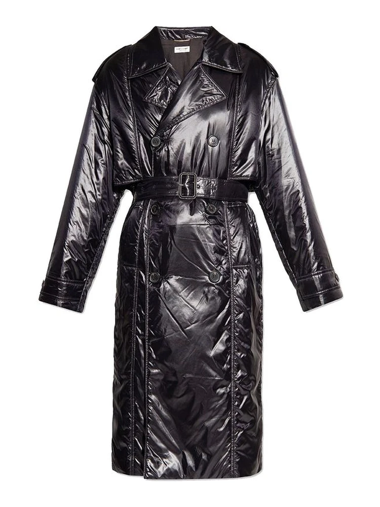 Black Polyamide Coat