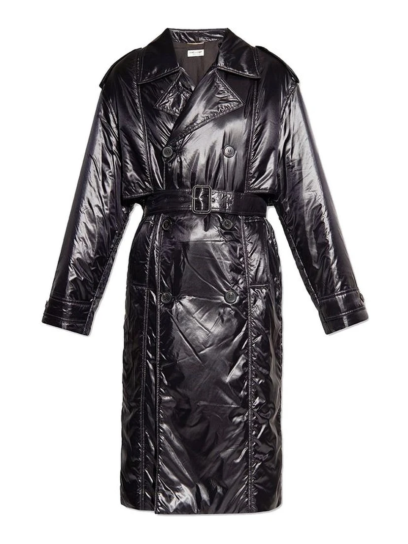 Black Polyamide Coat