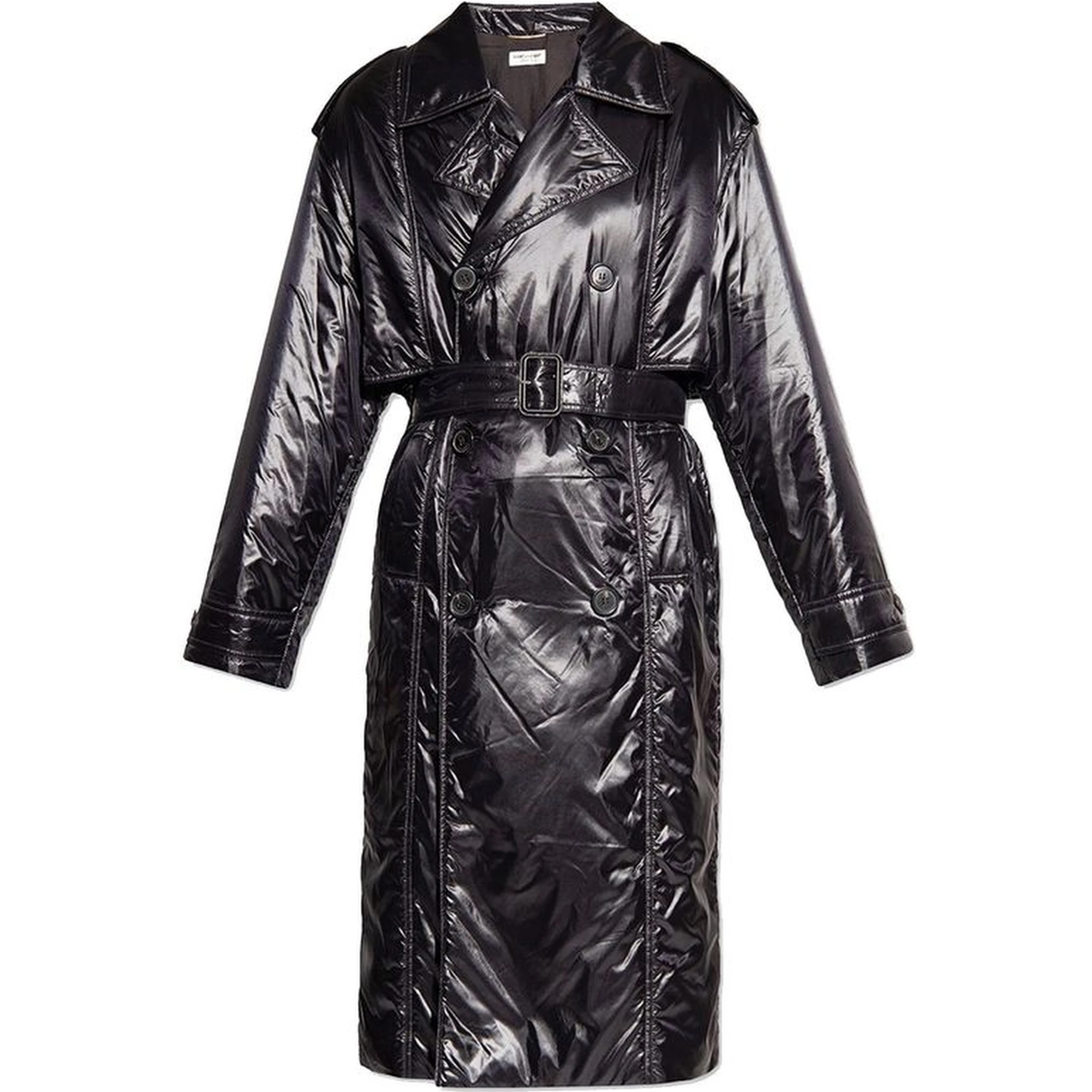 Black Polyamide Coat