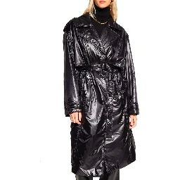 Black Polyamide Coat