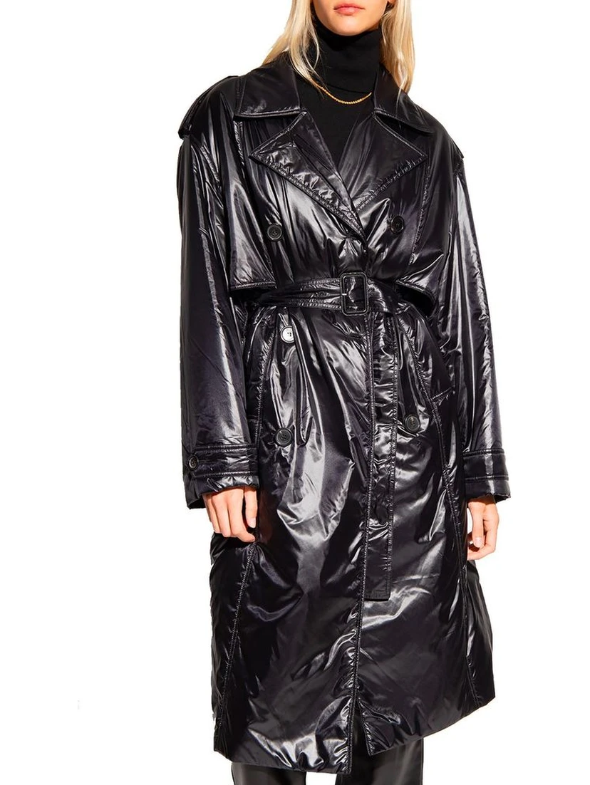 Black Polyamide Coat
