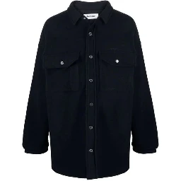 Blue Marabou Coat