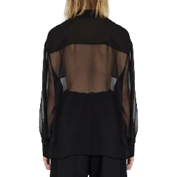 Black Silk Shirt