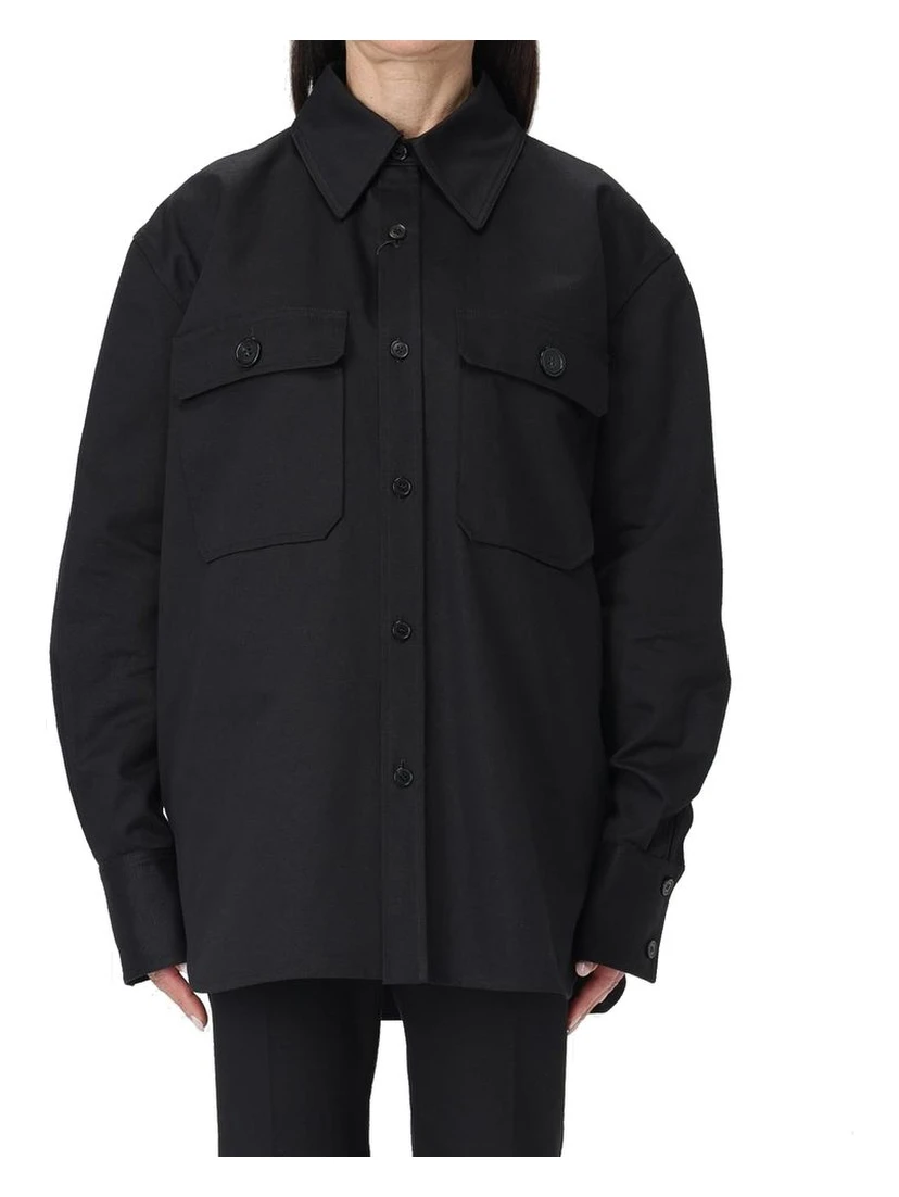 Black Denim Shirt
