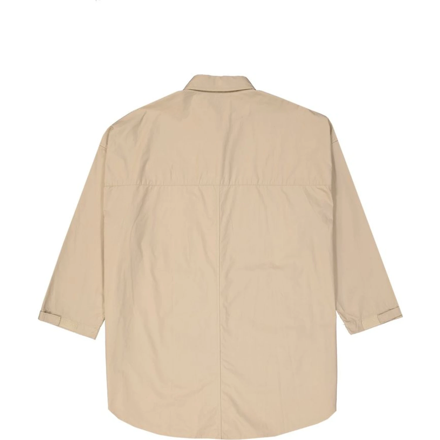 Beige Cotton Coat