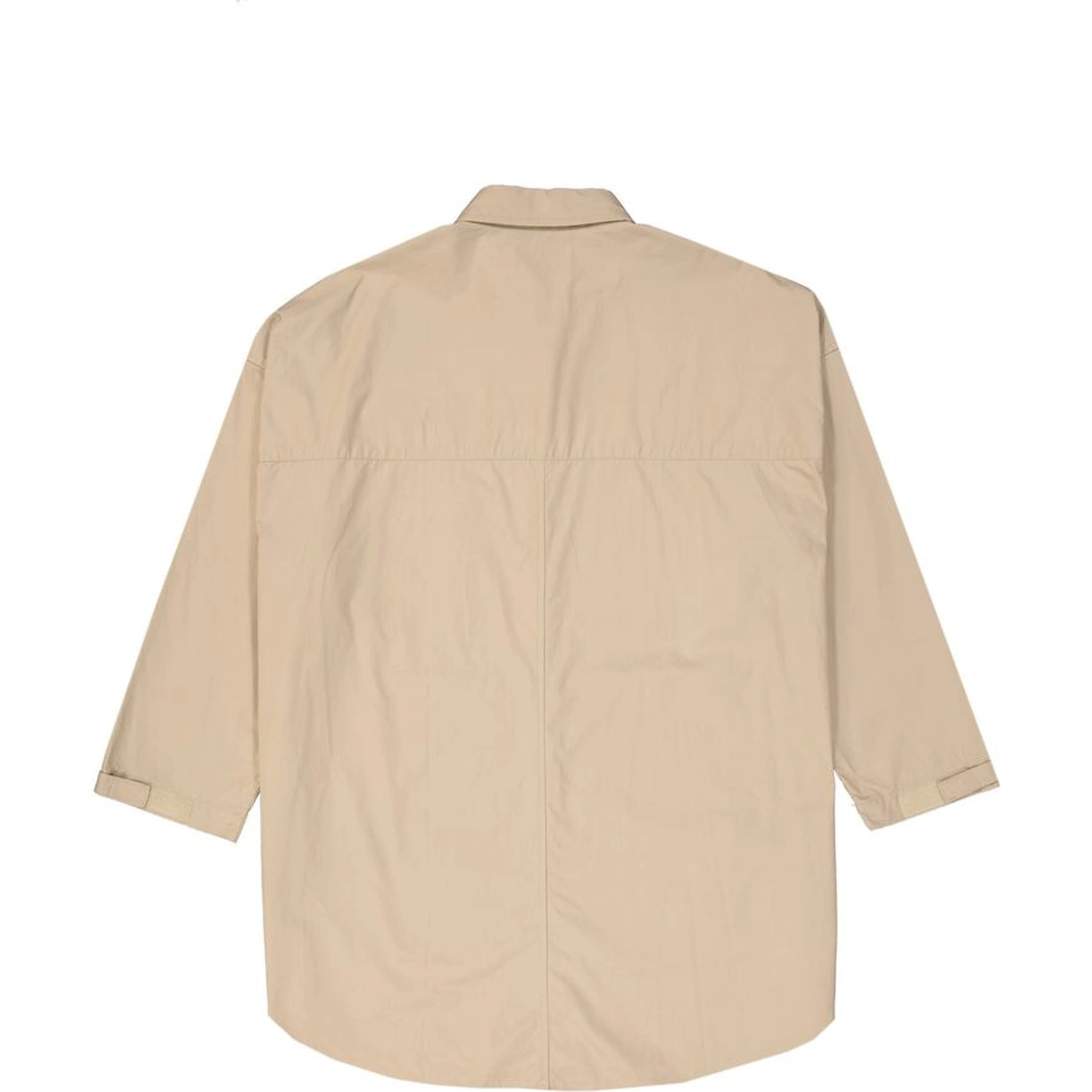 Beige Cotton Coat