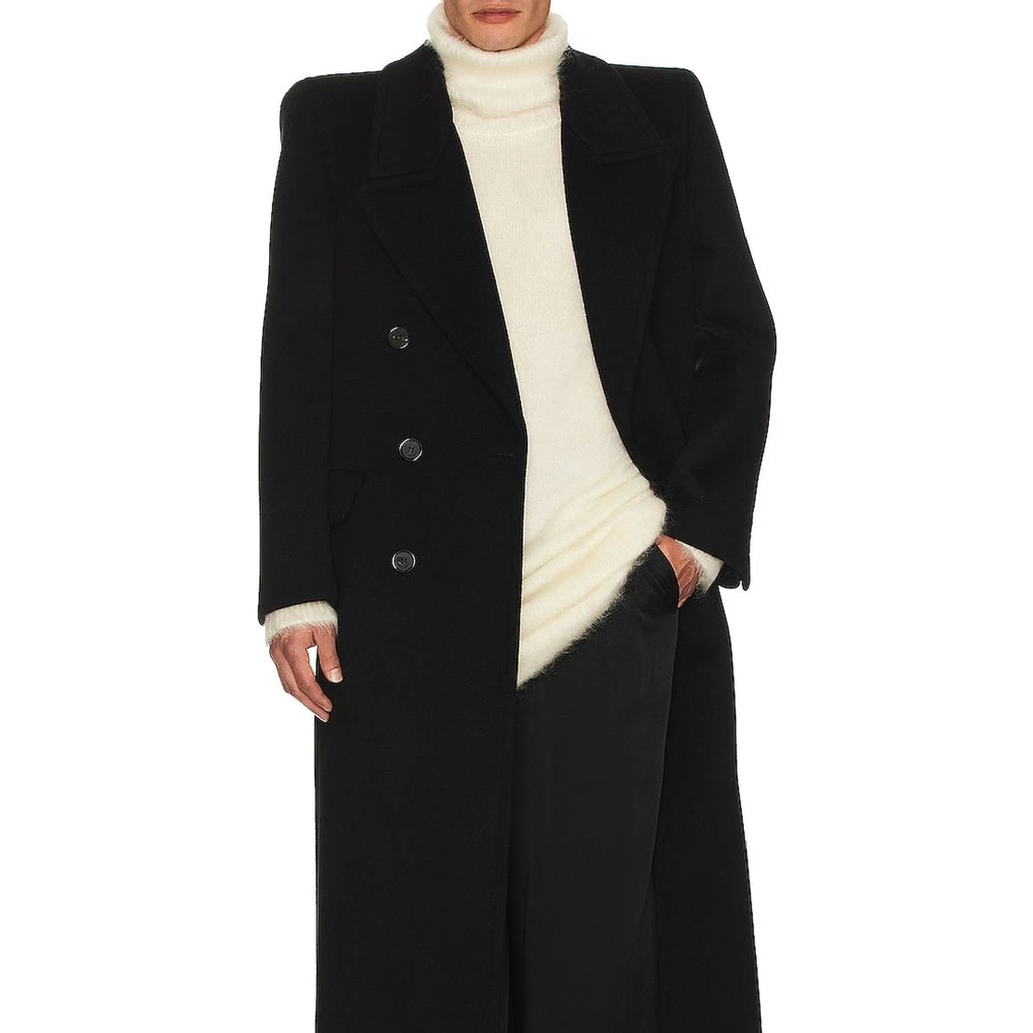 White Mohair Sweatshirt