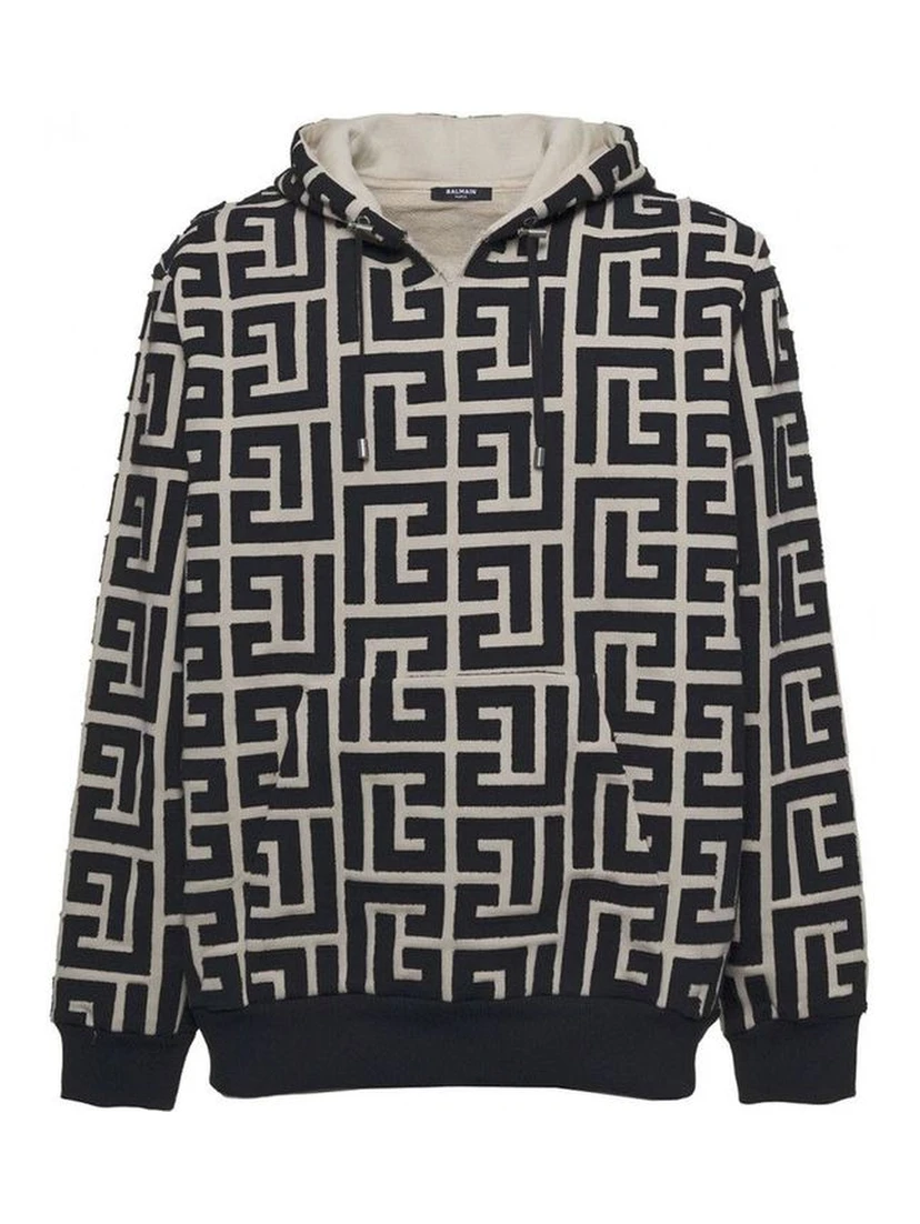 Beige Cotton Sweatshirt