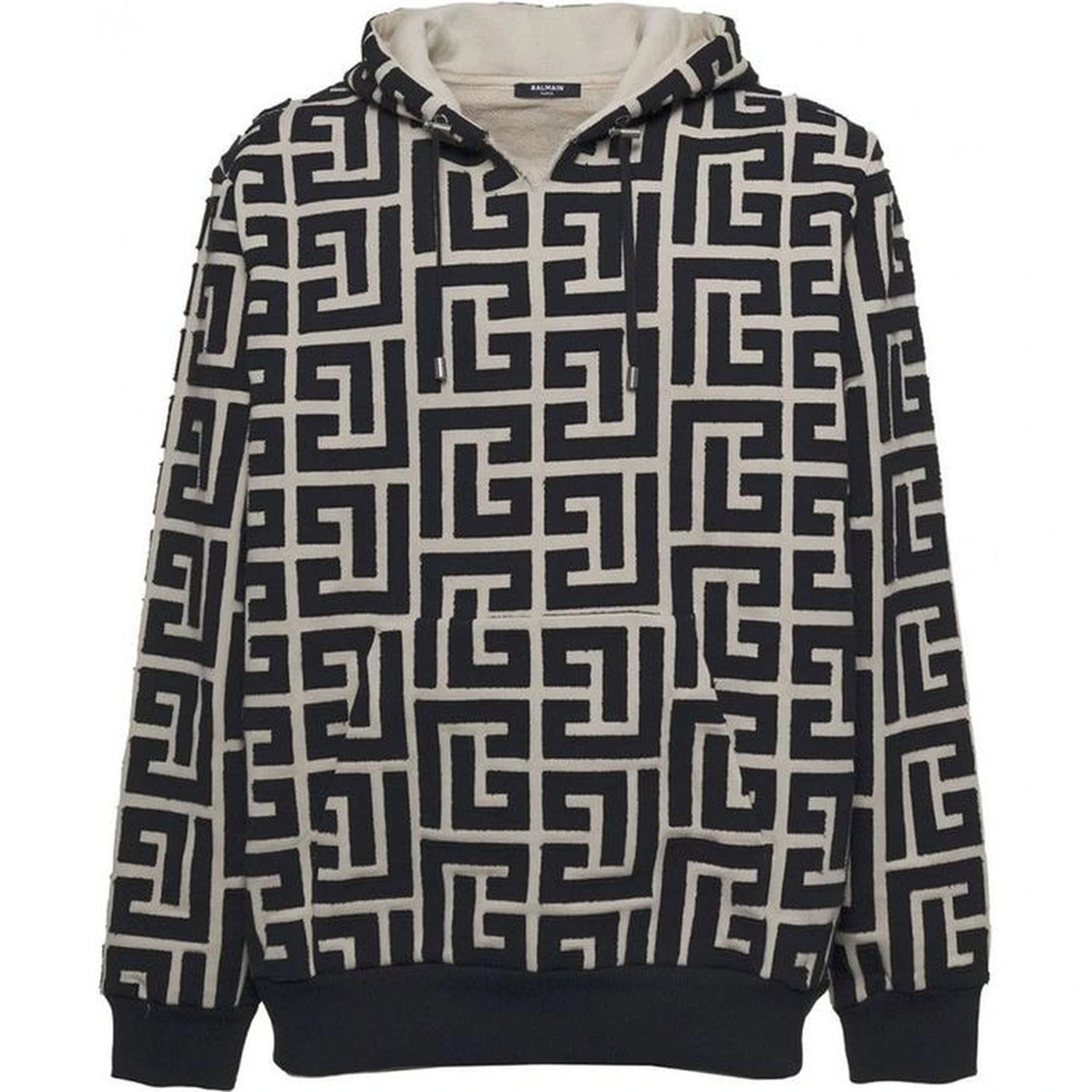 Beige Cotton Sweatshirt
