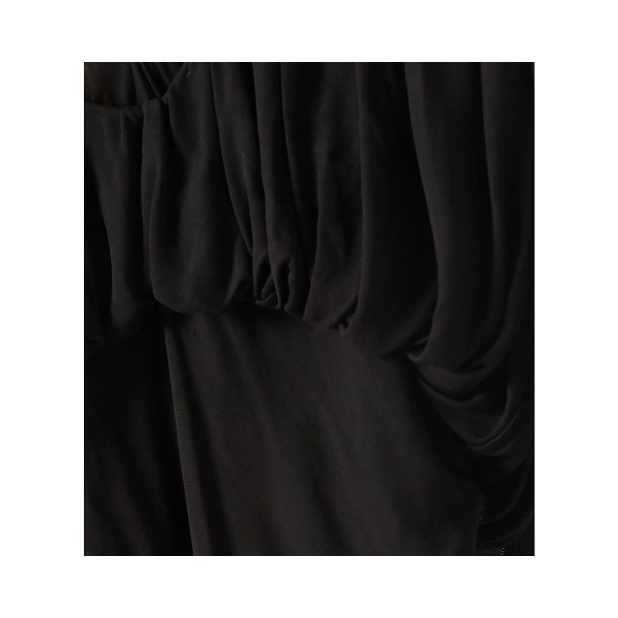 Black Viscose Cocktail Dress
