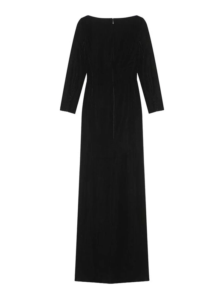 Black Viscose Casual Dress alternative