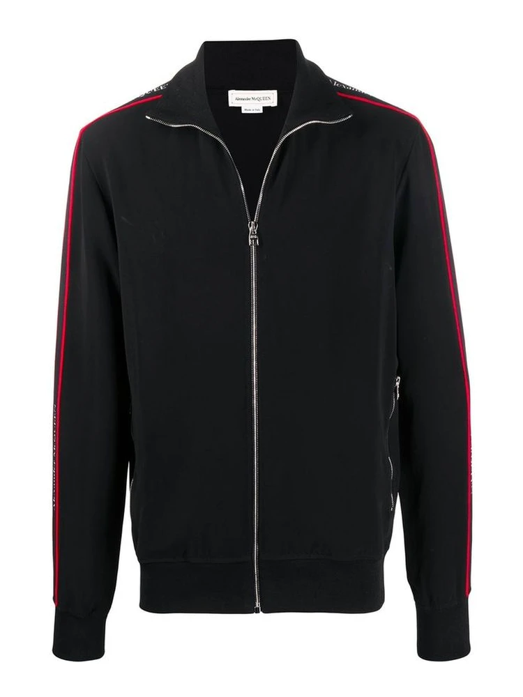 Black Viscose Sweatshirt