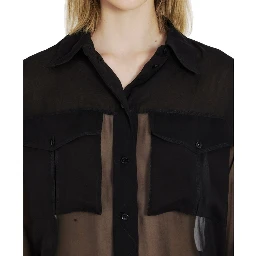 Black Silk Shirt