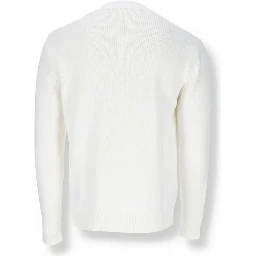 White Cotton Sweatshirt
