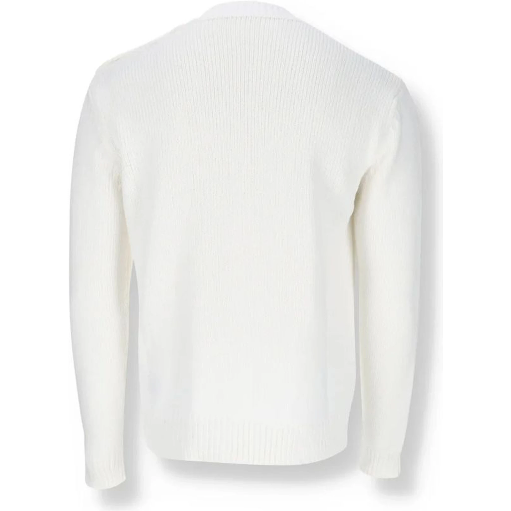 White Cotton Sweatshirt