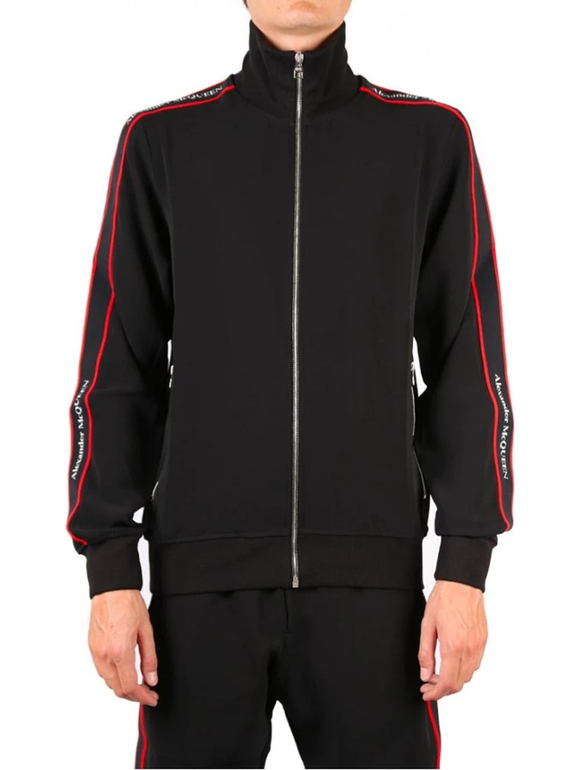 Black Viscose Sweatshirt