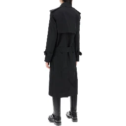 Black Polyester Coat