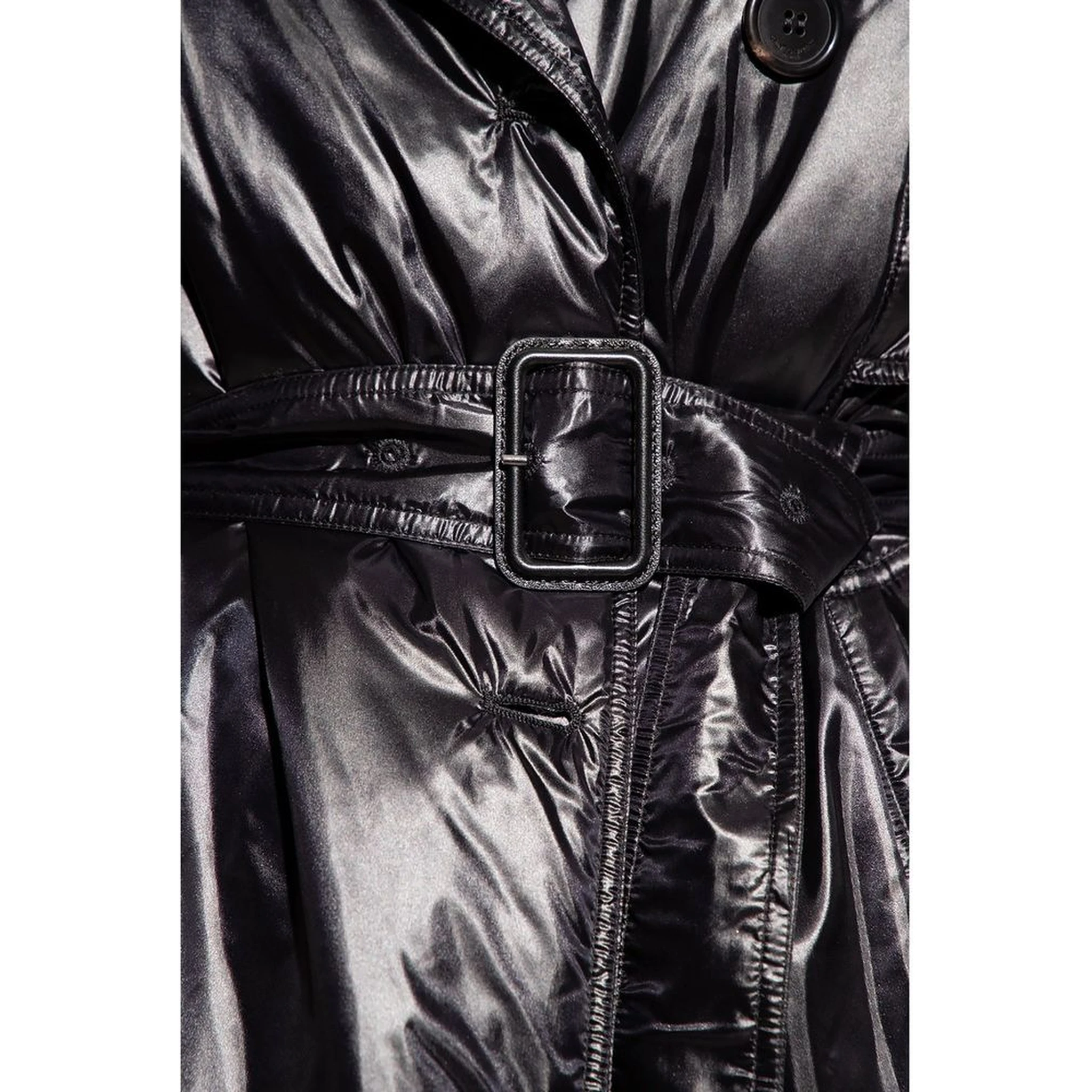 Black Polyamide Coat