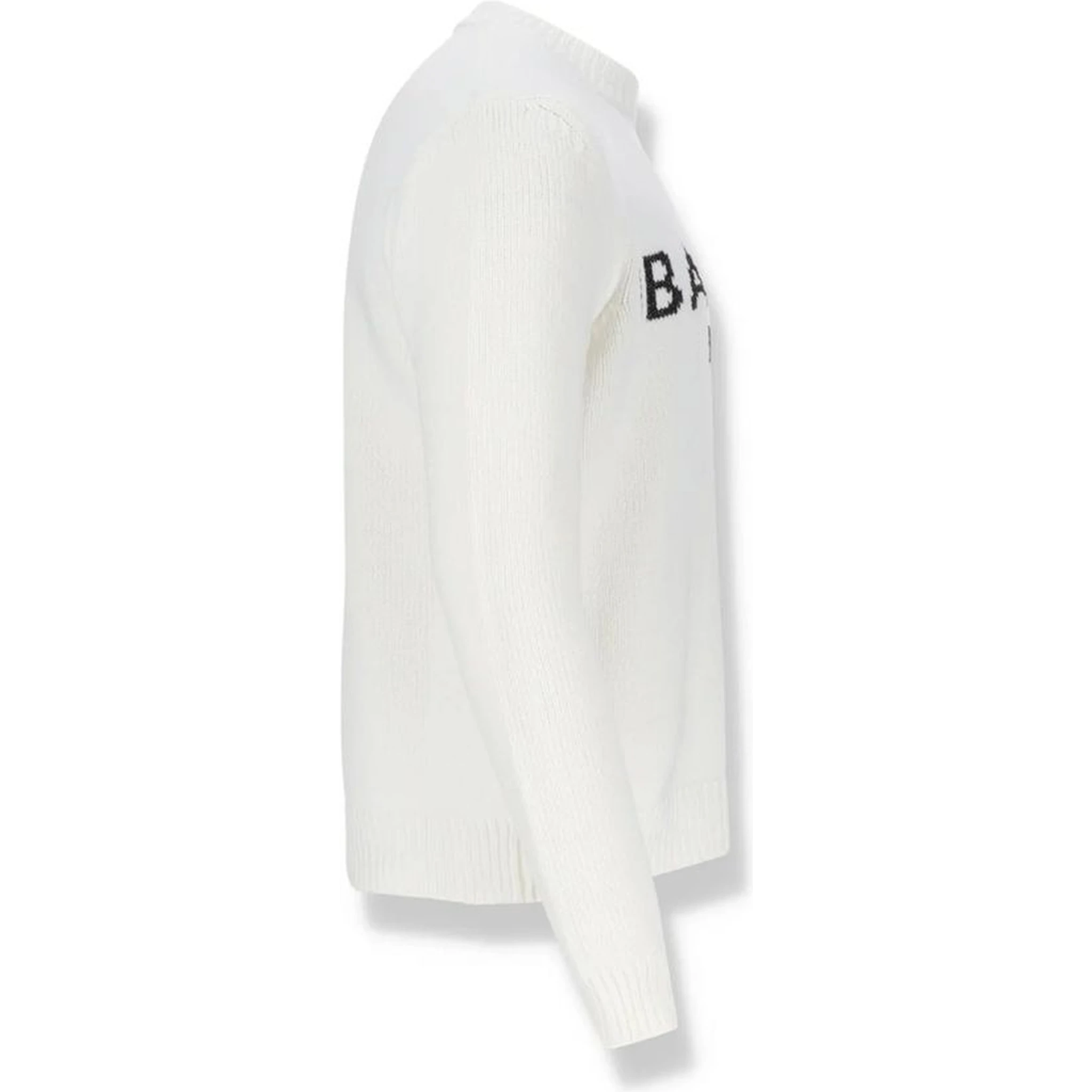 White Cotton Sweatshirt