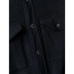 Blue Marabou Coat