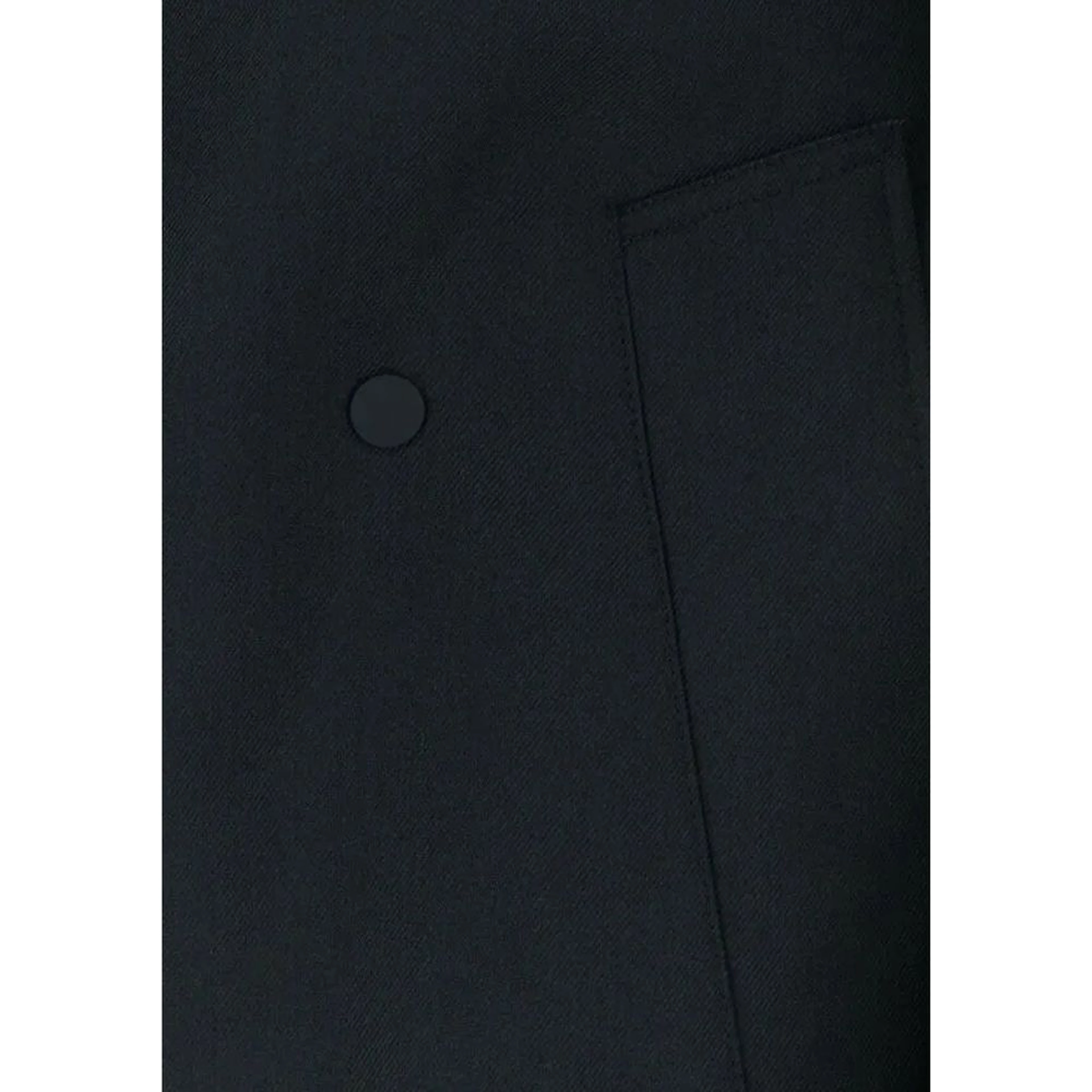 Black Polyester Coat