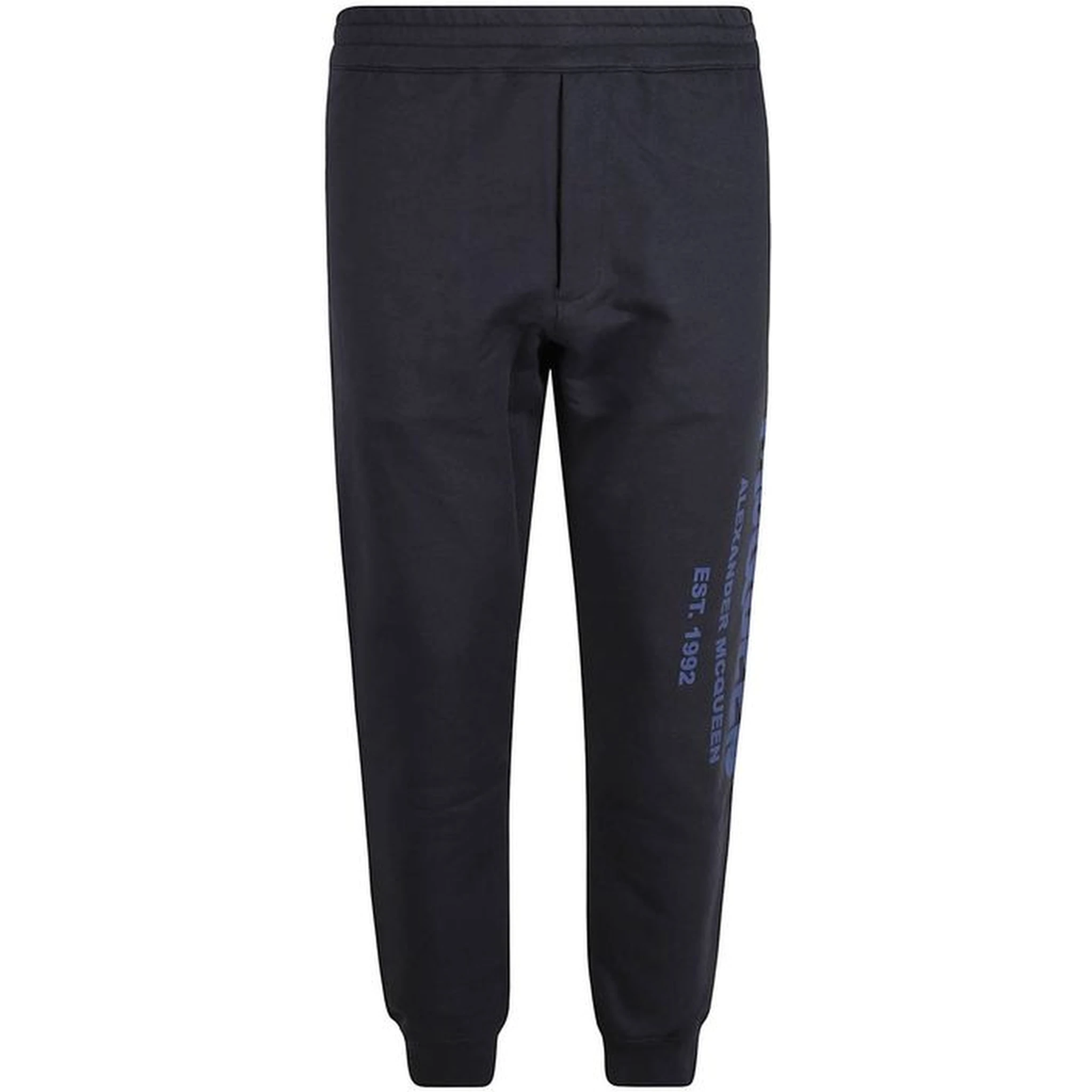 Blue Cotton Joggers (Workout Pants)