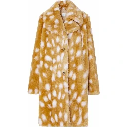 Beige Lambskin Coat