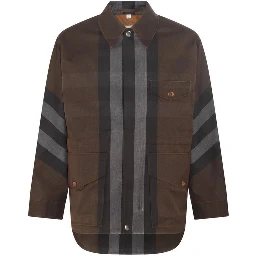 Brown Cotton Parka