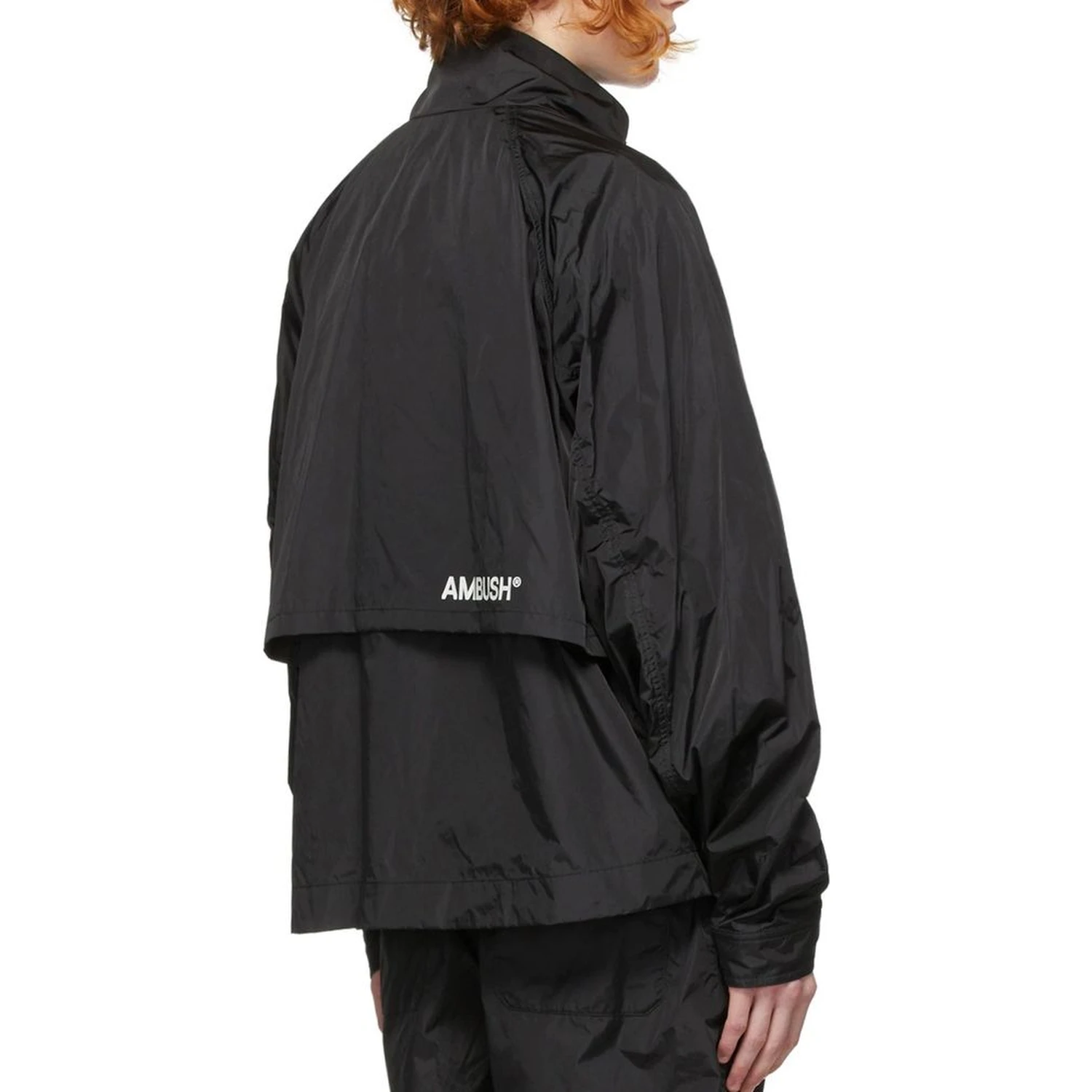 Black Polyamide Shell Jacket