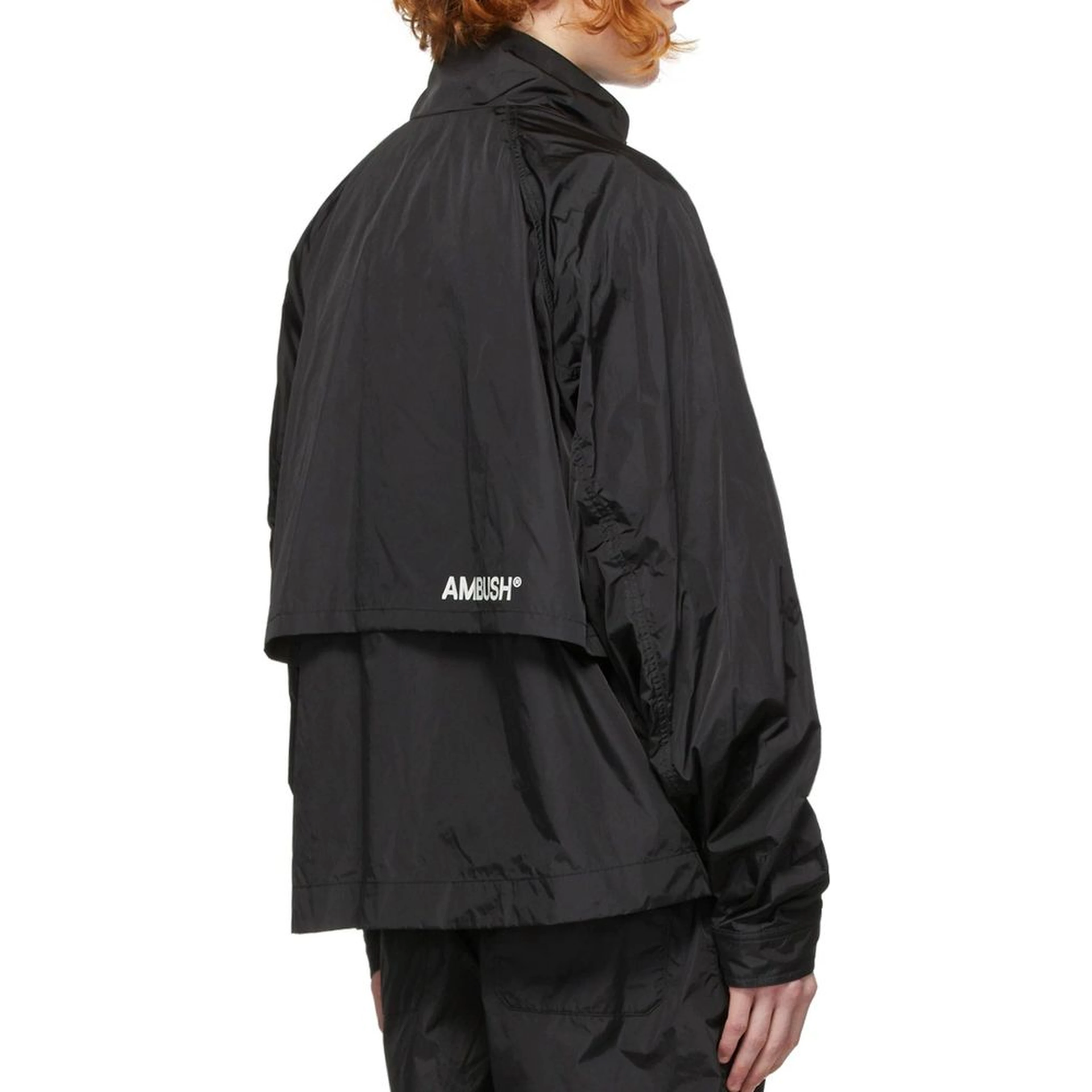 Black Polyamide Shell Jacket