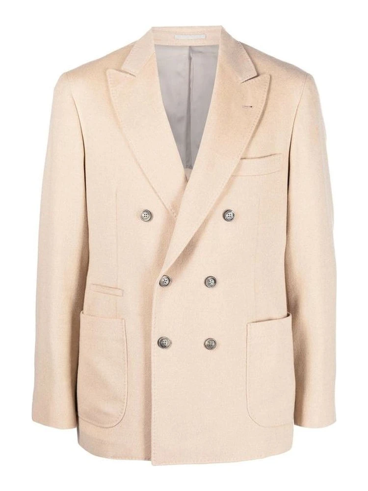 Beige Wool Coat