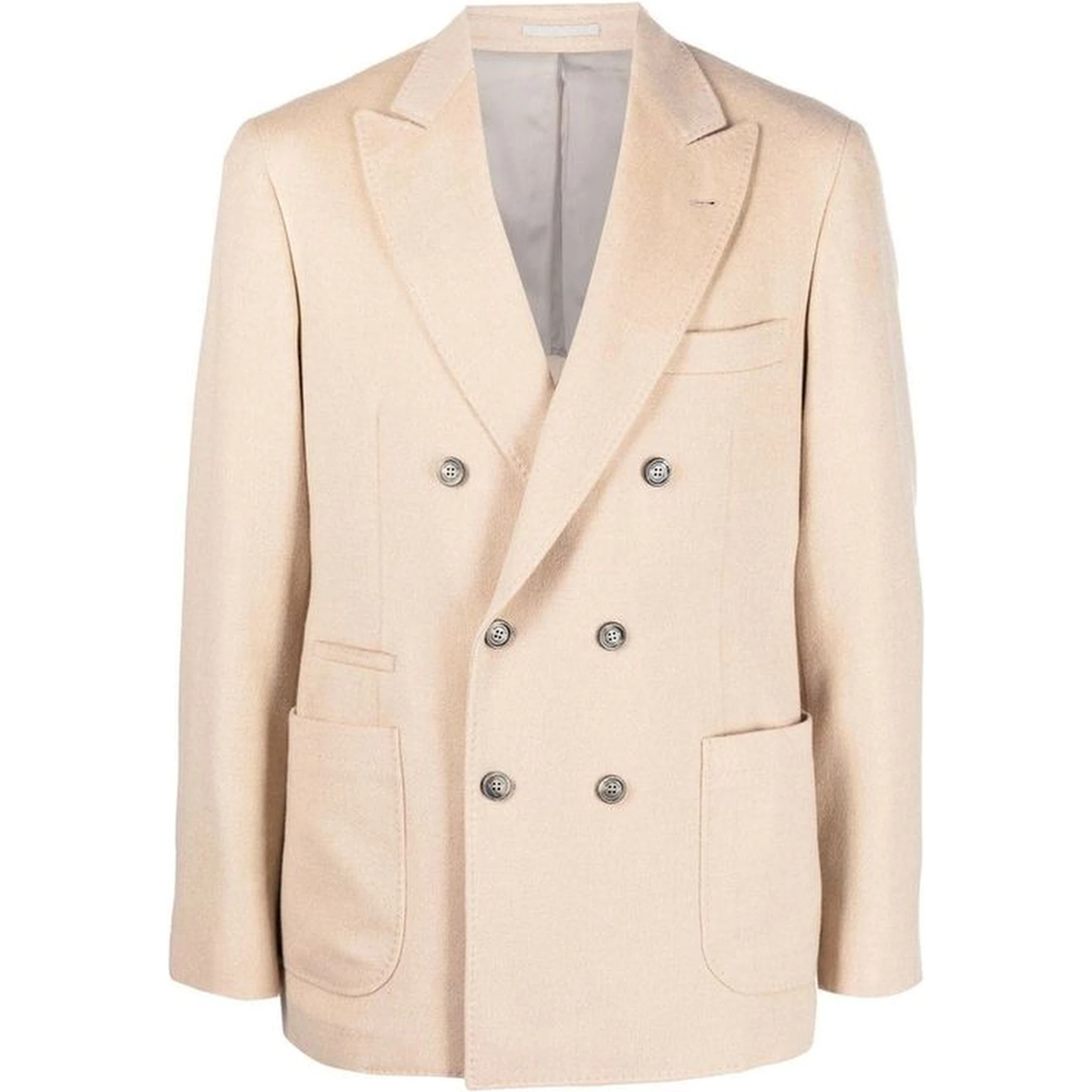 Beige Wool Coat