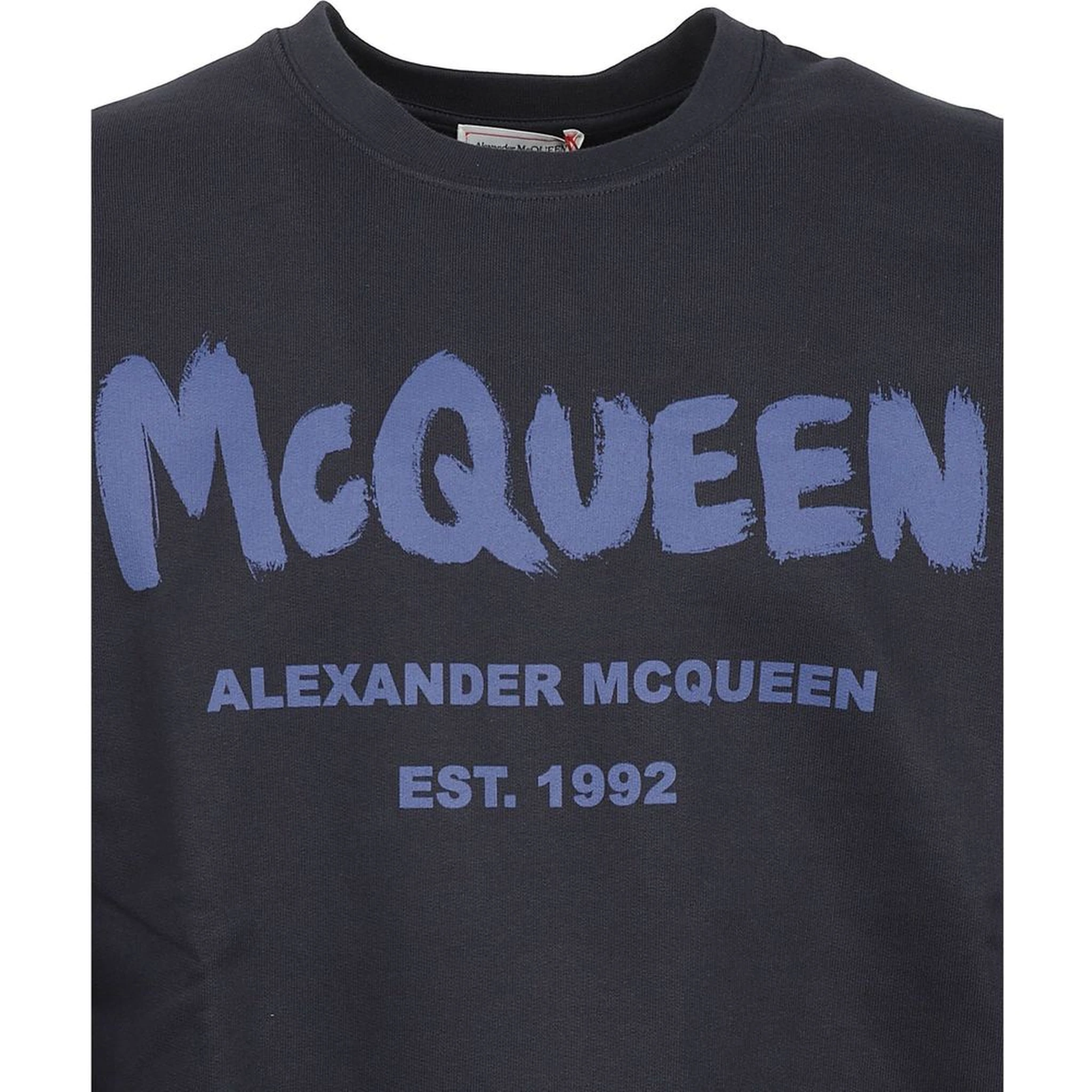 Blue Cotton Sweatshirt