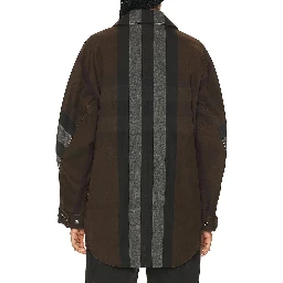 Brown Cotton Parka