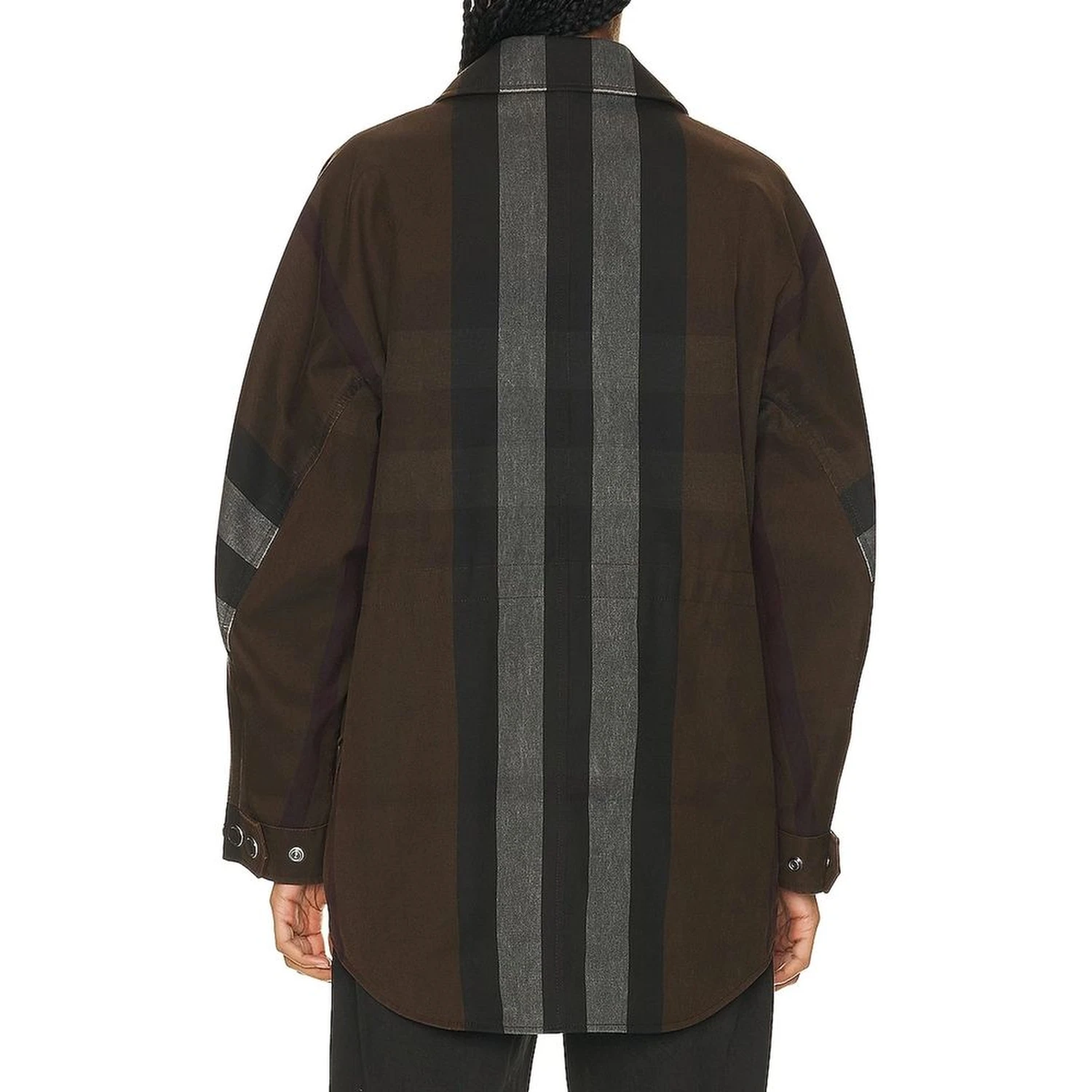 Brown Cotton Parka